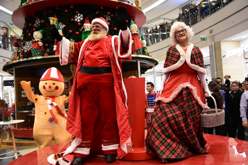 City Centre beirut lighting of the Christmas tree